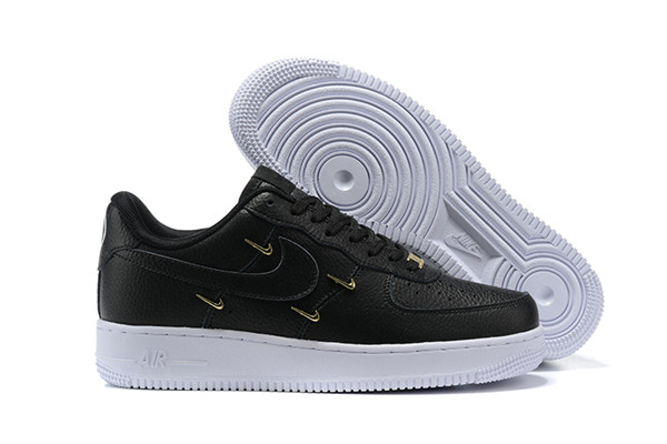 Women's Air Force 1 Low Top Black Shoes 103 Women's Air Force 1 Low Top Black Shoes 103